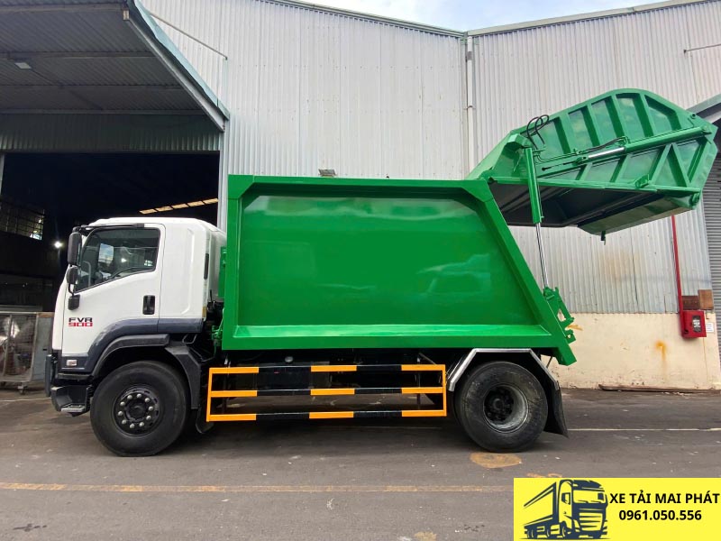 xe ép rác 14 khối isuzu fvr 900