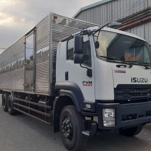 Xe tải Isuzu FVM 1500 15 tấn thùng kín