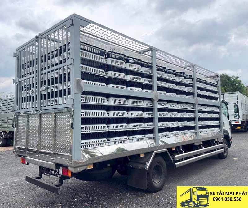 isuzu frr 650 chở gia cầm