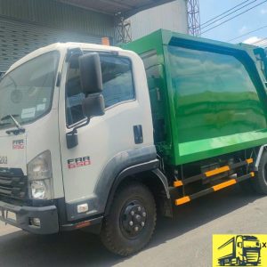 xe ép rác 9 khối isuzu frr 650