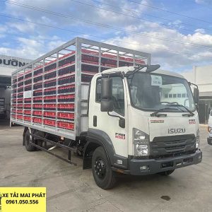 isuzu frr 650 chở gia cầm