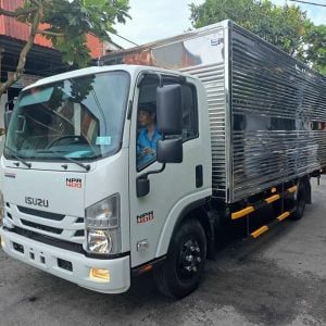 xe tải isuzu npr 400 thùng kín