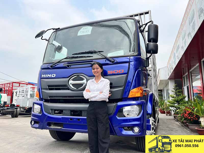 Xe Tải Hino FG 8 Tấn Chở Gia Cầm 1 hino 8 tấn chở gia cầm 408 lồng