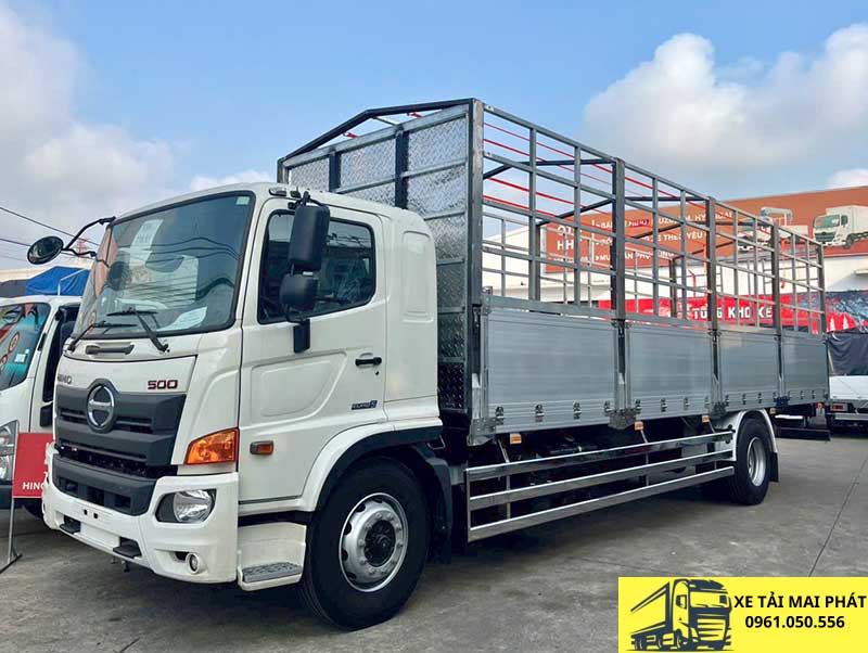 hino 8 tấn thùng mui bạt