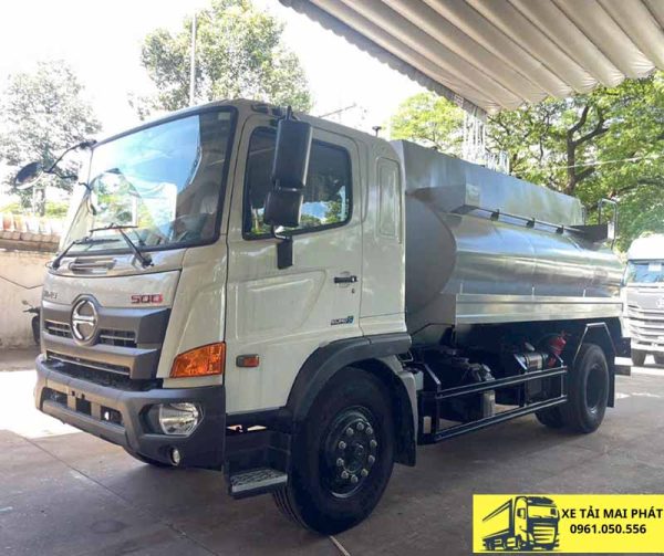 xe bồn 12 khối hino fg