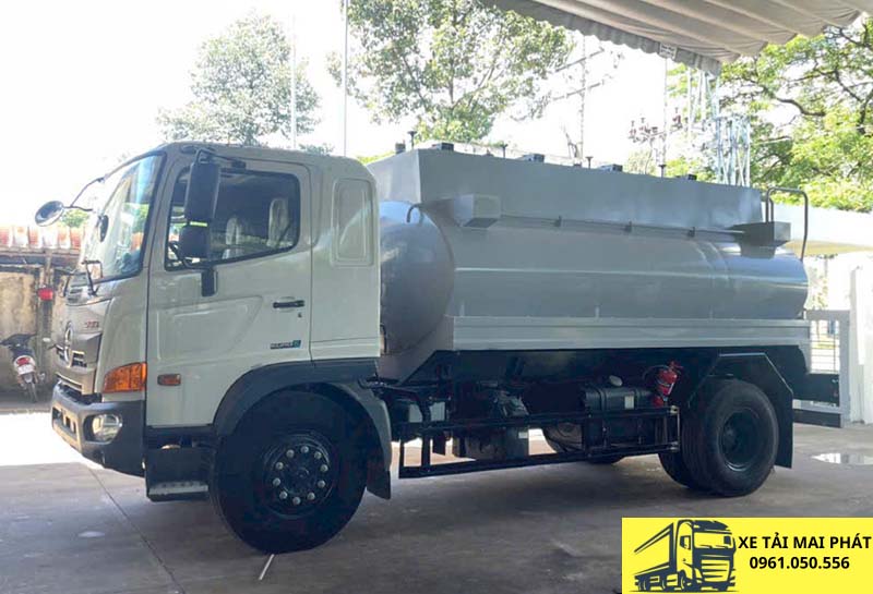 xe bồn 12 khối hino fg