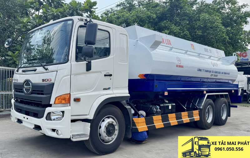 Xe bồn 20 khối chở xăng dầu Hino 500 2 xe bồn 20 khối hino 500 fl chở xăng dầu
