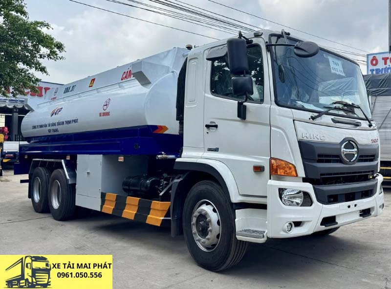 Xe bồn 20 khối chở xăng dầu Hino 500 3 xe bồn 20 khối hino 500 fl chở xăng dầu