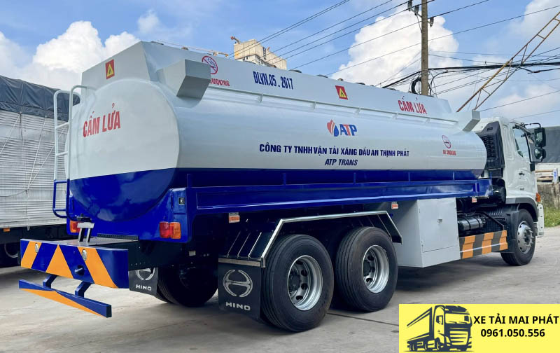 Xe bồn 20 khối chở xăng dầu Hino 500 4 xe bồn 20 khối hino 500 fl chở xăng dầu