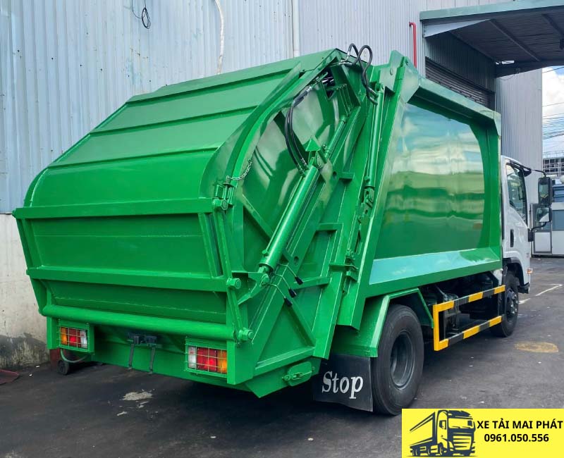 xe ép rác 7 khối isuzu nqr 550