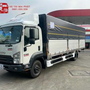 xe tải isuzu frr 650 euro 5 thùng bạt bửng nhôm