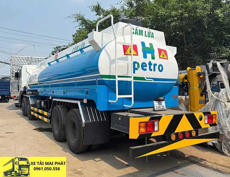 xe bồn 22 khối chở xăng dầu hyundai hd 320