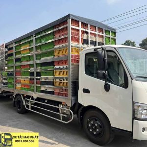 hino 3t5 chở gia cầm