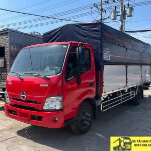 hino 3t5 thùng mui bạt bửng nhôm