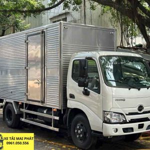 hino 1t9 thùng kín bửng nâng