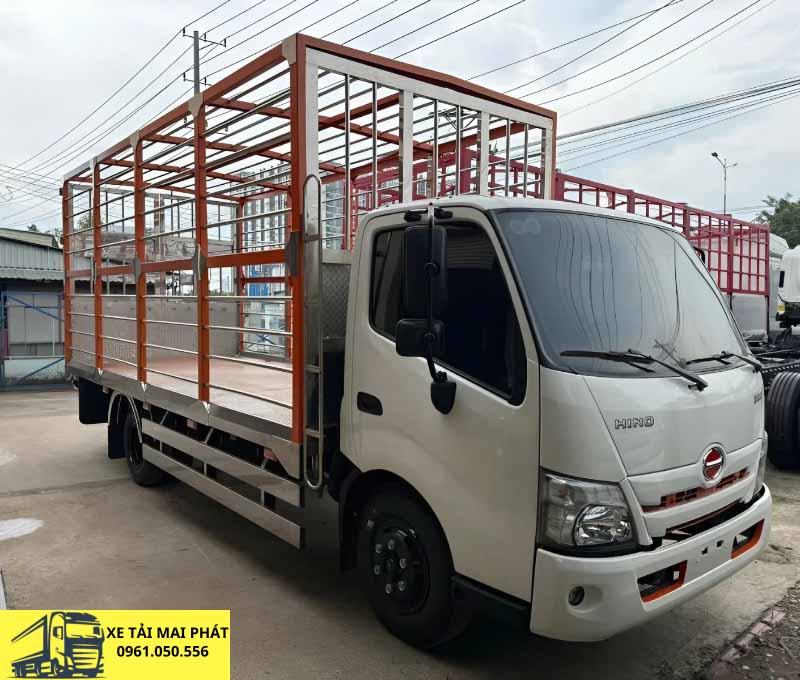 hino 300 xzu730l thùng gia cầm 224 lồng