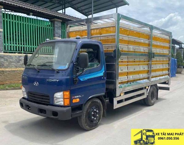 hyundai n500la thùng chở gia cầm
