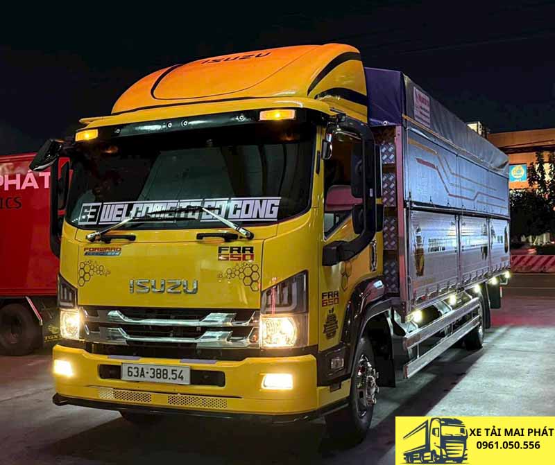 mui lướt gió isuzu frr 650