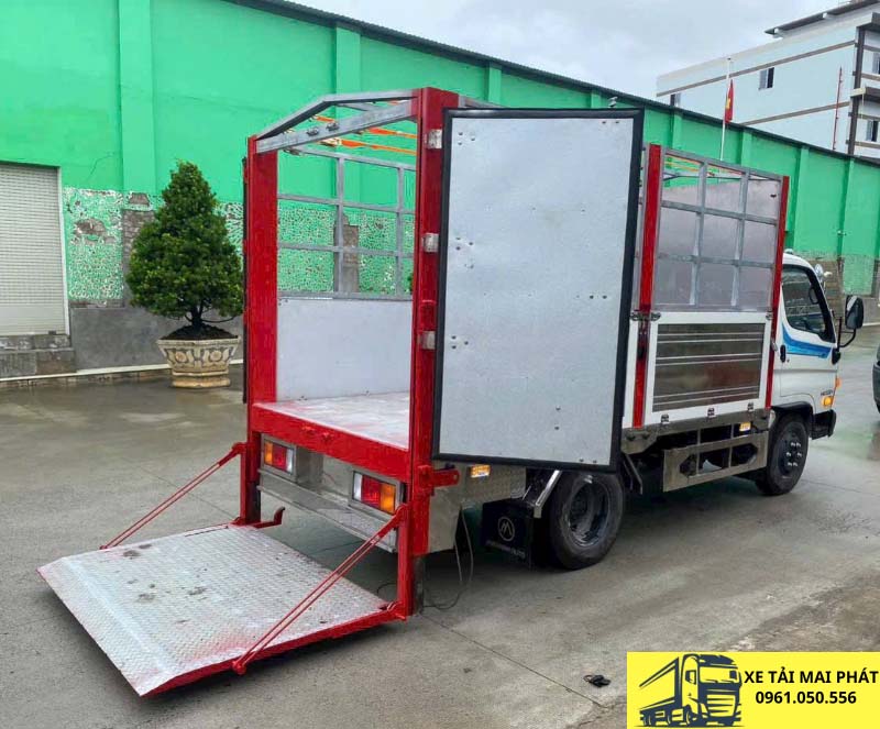 hyundai n500a thùng bạt bửng nâng