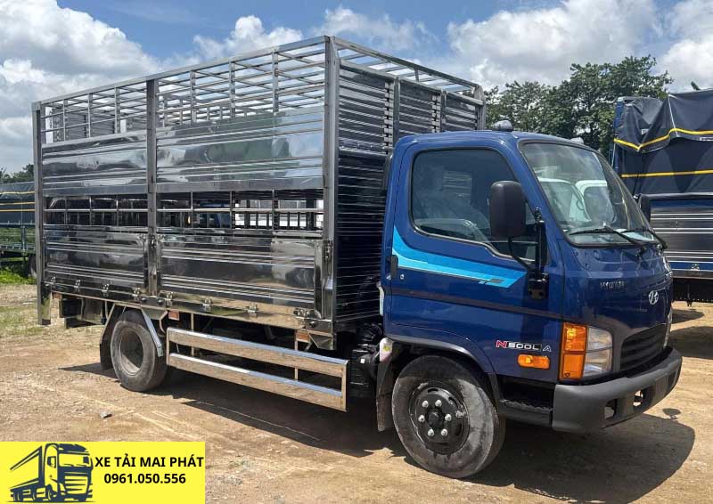 hyundai n500la chở gia súc