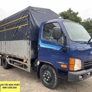 hyundai n550la thùng bạt