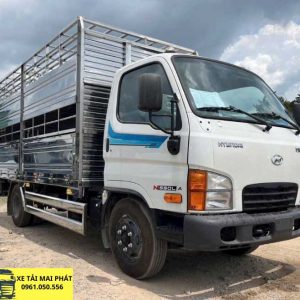 hyundai n550la thùng chở gia súc
