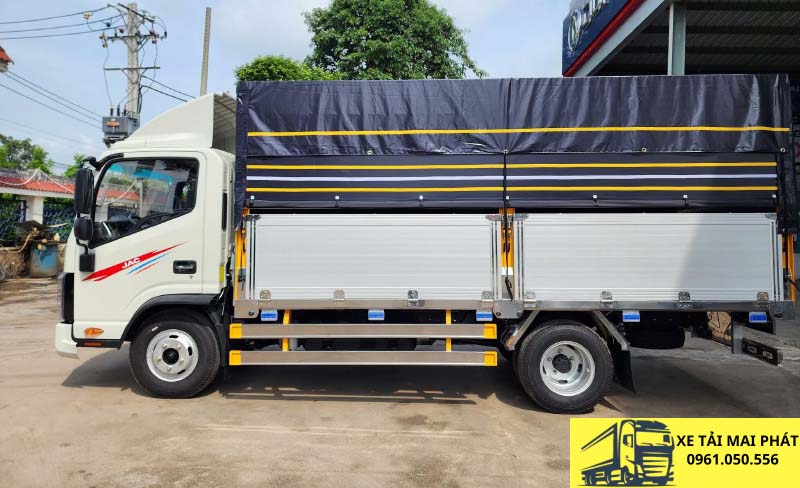 jac n250s e5 thùng bạt nhôm