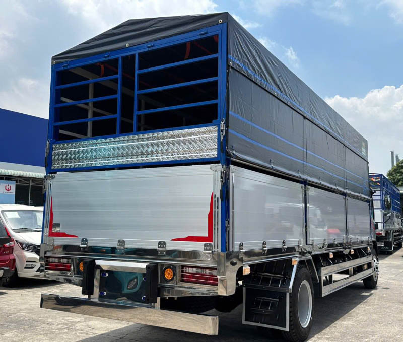 jac n900 thùng bạt nhôm