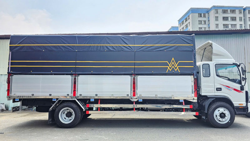 jac n900 thùng bạt nhôm
