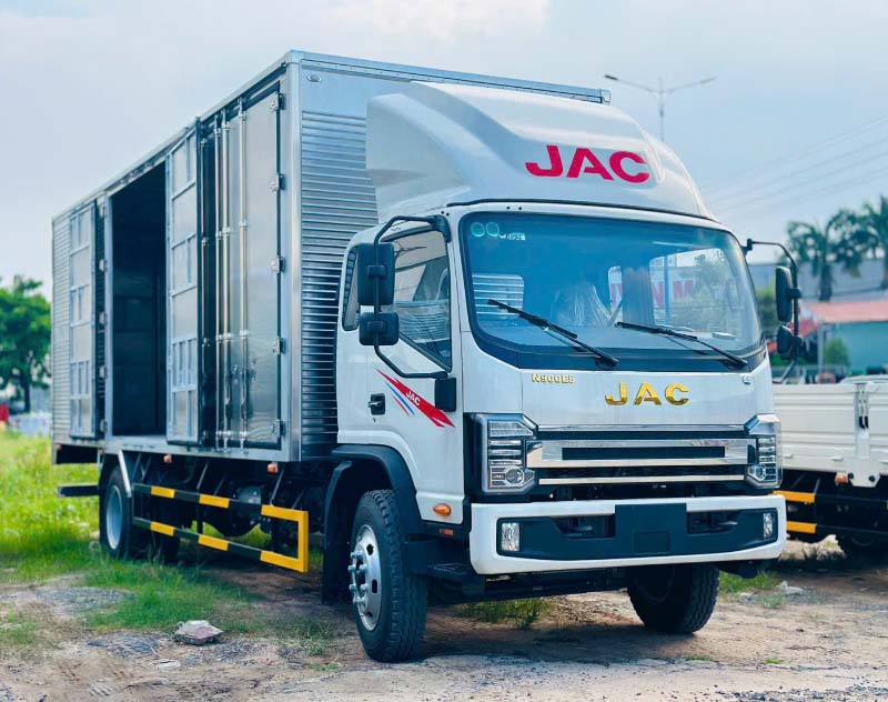 Xe Tải Jac N900 Thùng Kín 5 jac n900 thùng kín