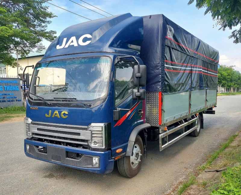 jac n350sl thùng bạt nhôm