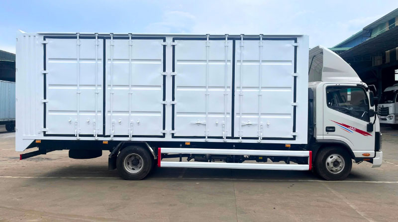 jac n350sl thùng kín container