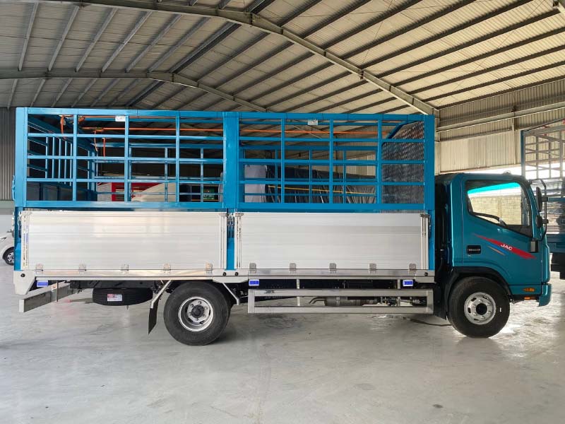jac n350 plus thùng bạt nhôm