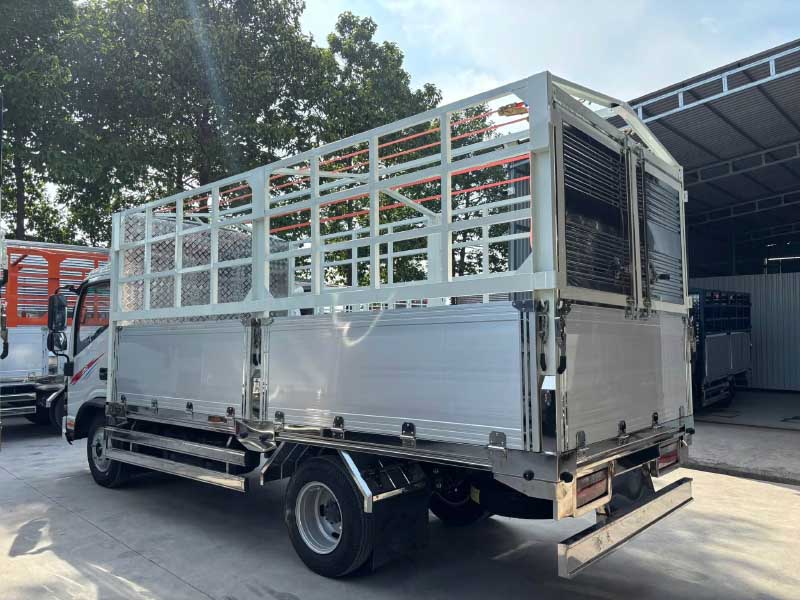Jac N350S Pro Thùng Bạt 9 jac n350s pro thùng bạt nhôm
