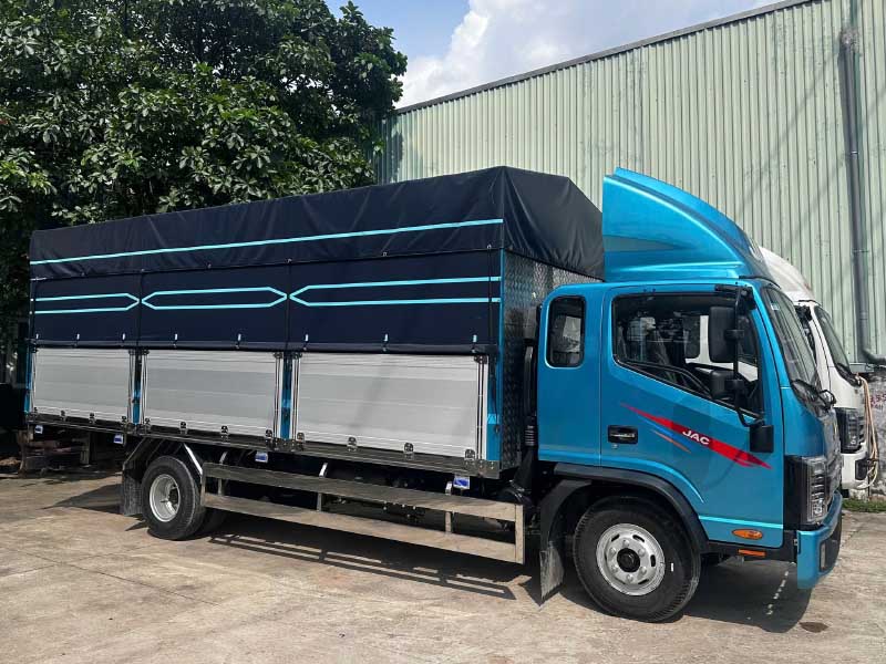 jac n750 plus thùng bạt nhôm
