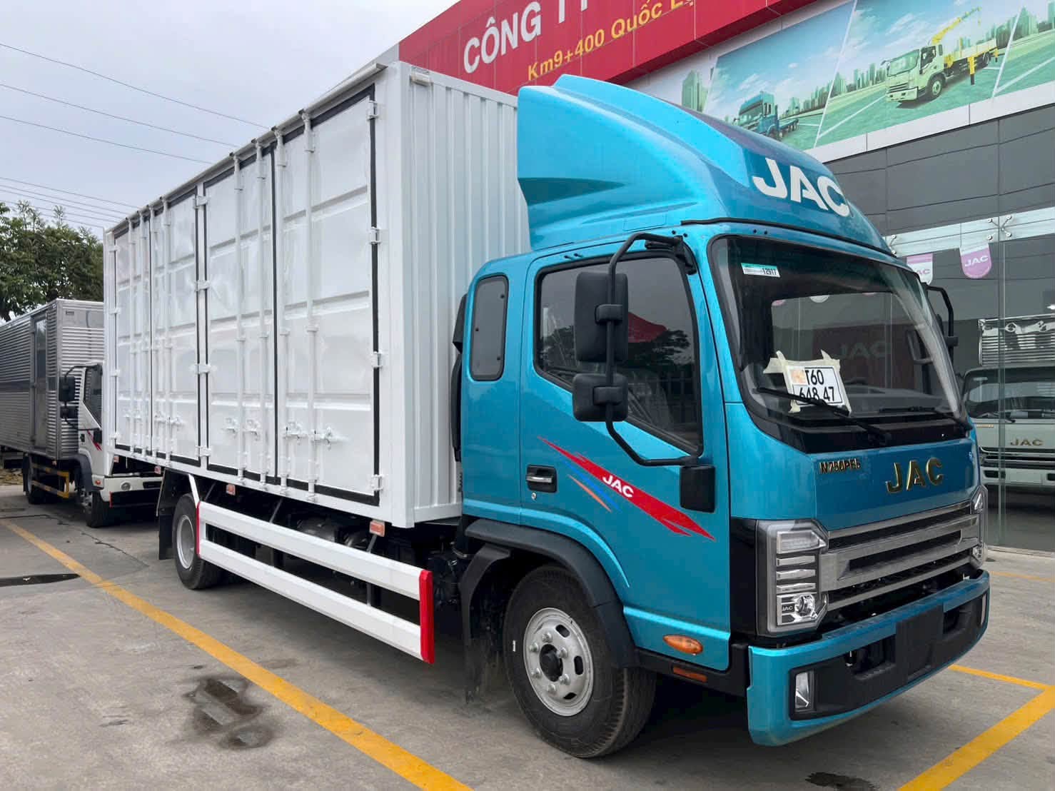 jac n750 plus thùng kín container