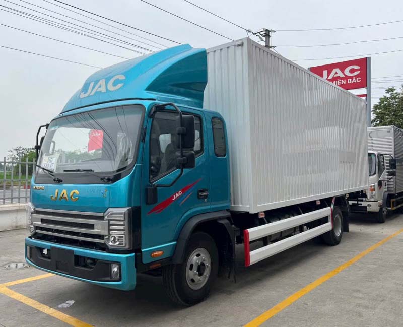 jac n750 plus thùng kín container