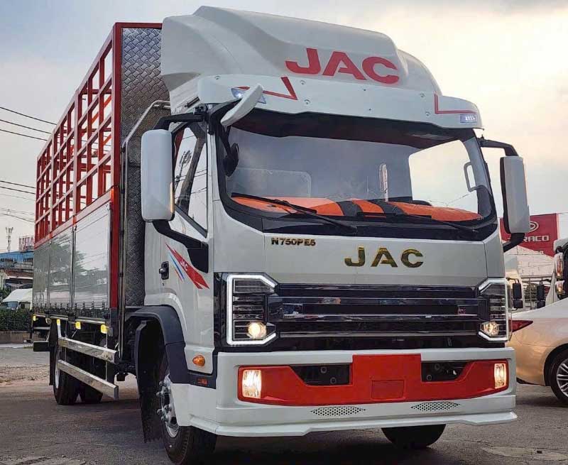 jac n750 plus thùng bạt nhôm