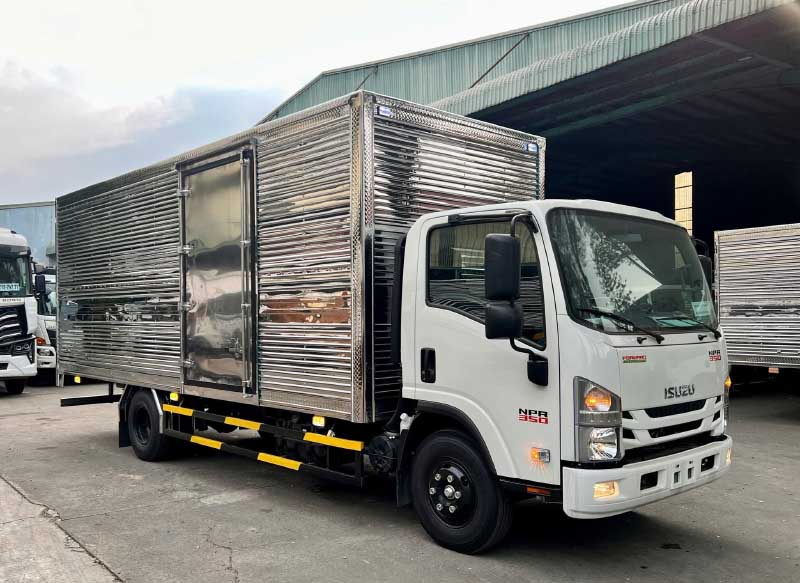 isuzu npr 350 thùng kín