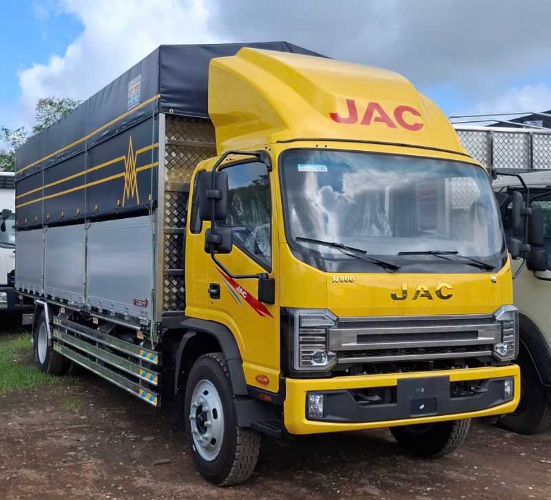Xe Jac N900 Thùng 7m6 1 jac n900 thùng 7m6