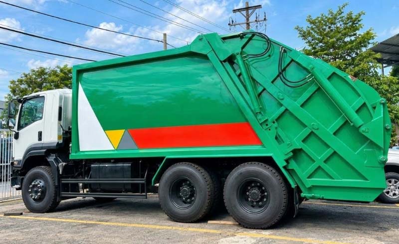 Xe Ép Rác 22 Khối Isuzu FVZ 1500 3 xe ép 22 khối rác isuzu fvz 1500
