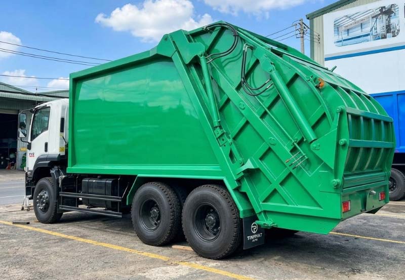 Xe Ép Rác 22 Khối Isuzu FVZ 1500 5 xe ép 22 khối rác isuzu fvz 1500