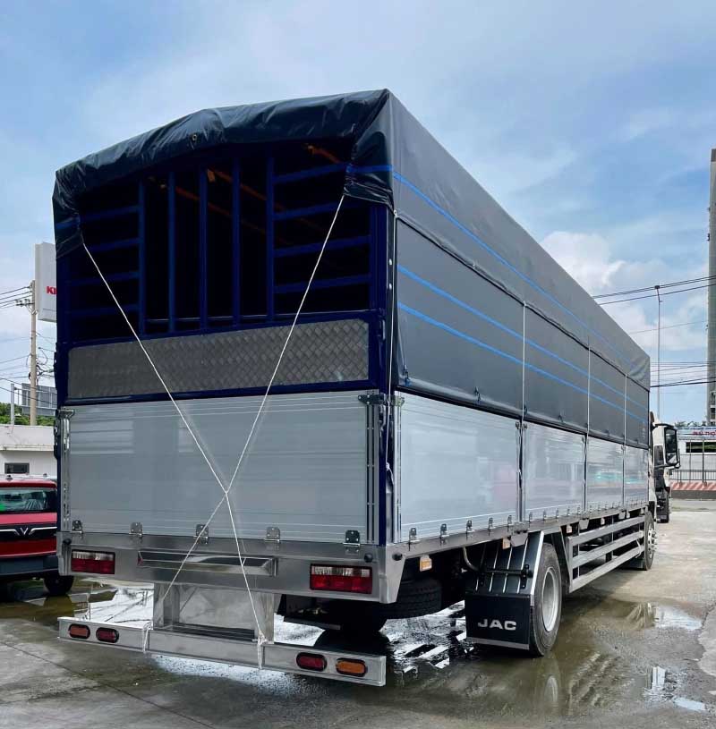 Jac Dawos Thùng Bạt 12 jac dawos nóc cao thùng bạt nhôm