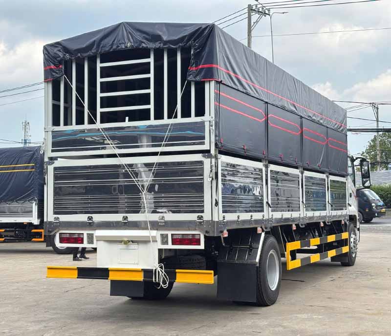 Jac Dawos Thùng Bạt 3 jac dawos nóc thấp thùng bạt